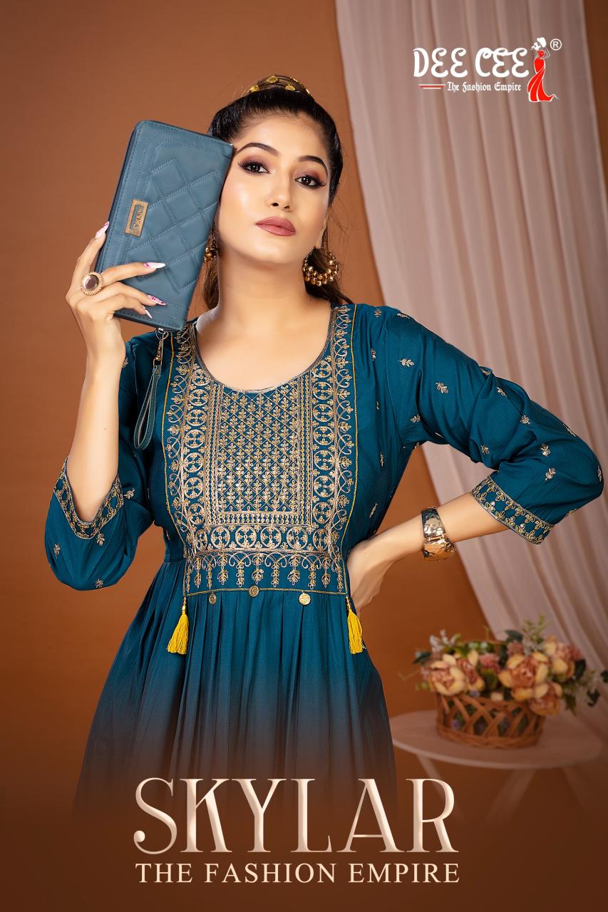 Deecee Skylar catalog top 10 kurti manufacturers in india