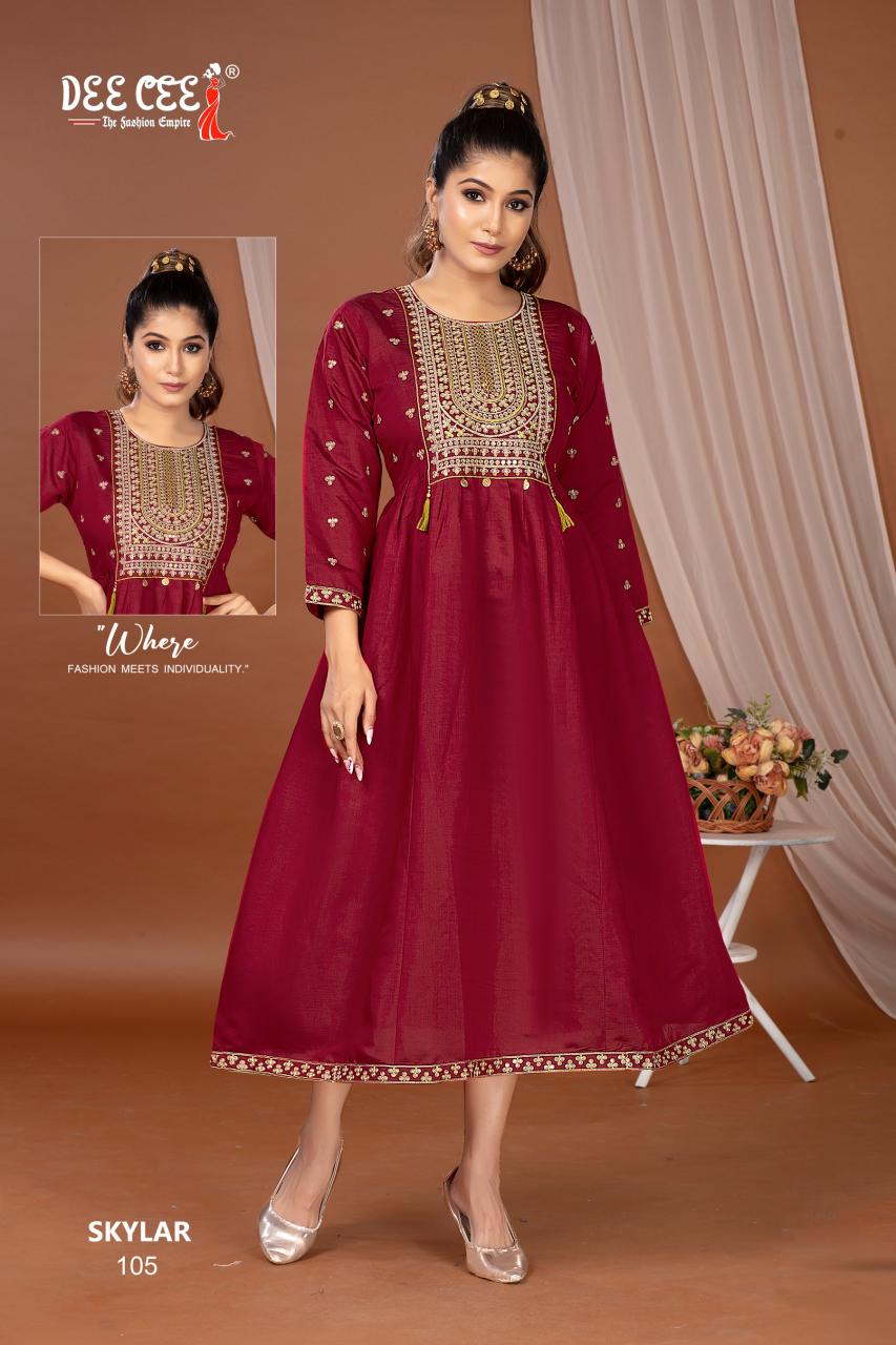 Deecee Skylar catalog top 10 kurti manufacturers in india