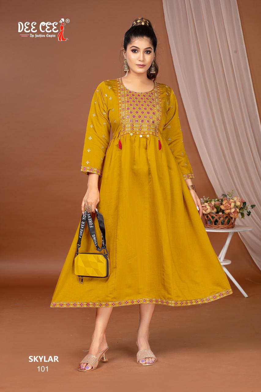 Deecee Skylar catalog top 10 kurti manufacturers in india