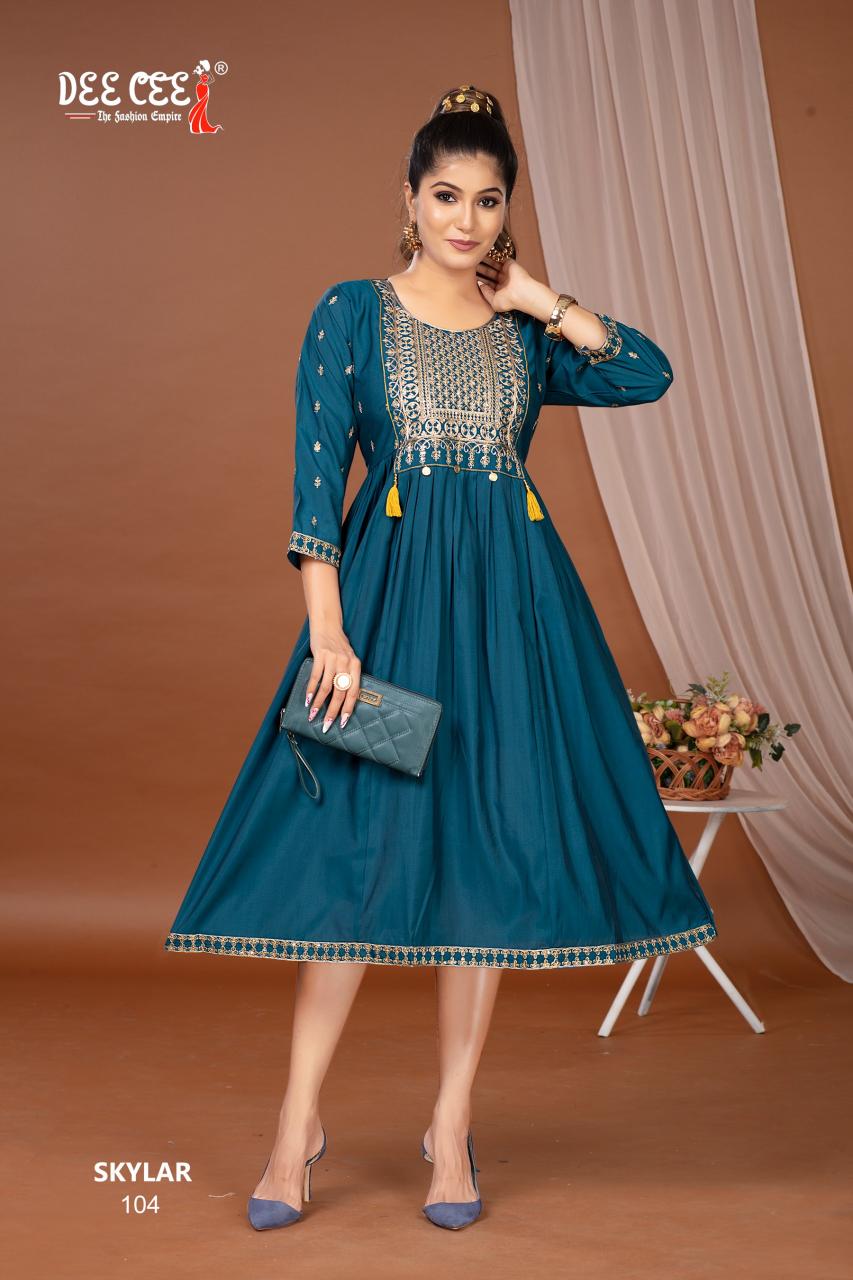 Deecee Skylar catalog top 10 kurti manufacturers in india