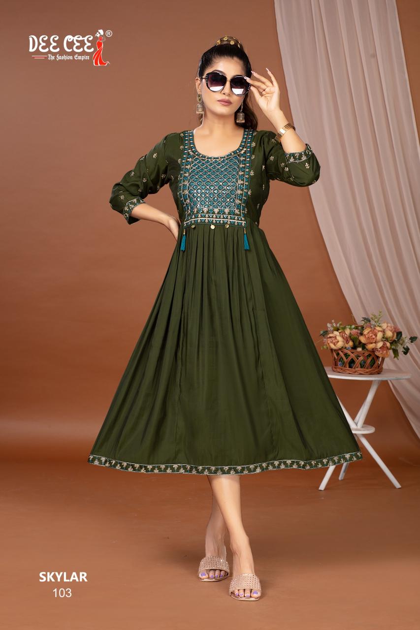 Deecee Skylar catalog top 10 kurti manufacturers in india