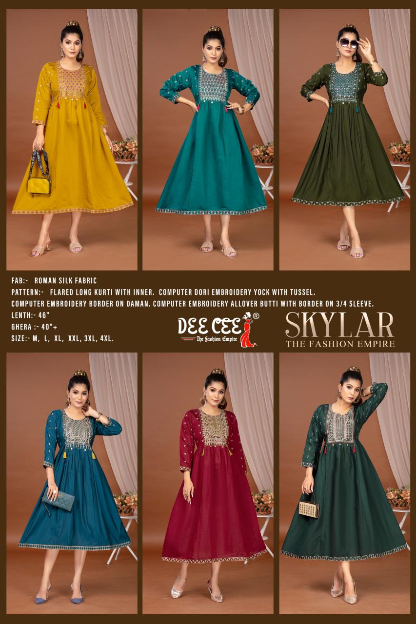 Deecee Skylar catalog top 10 kurti manufacturers in india