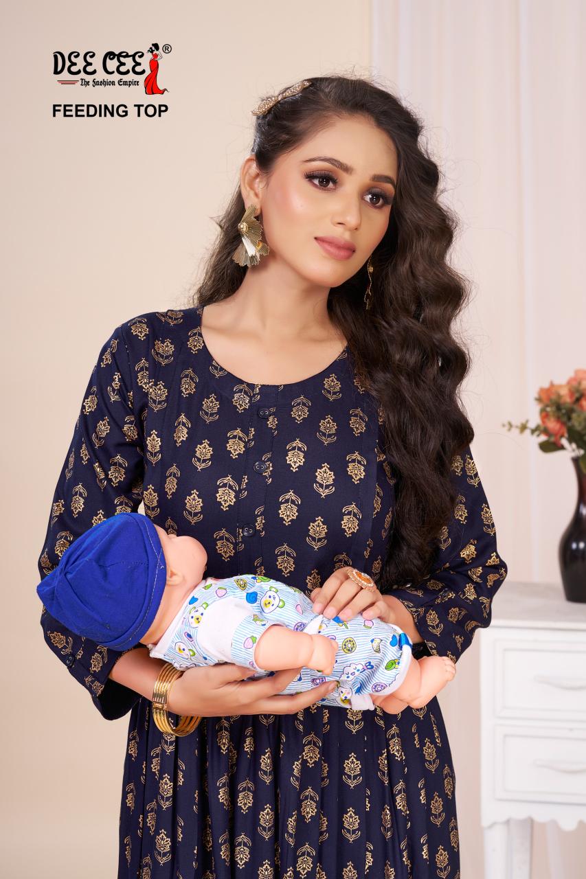 Deecee Sri catalog kurtis for feeding india