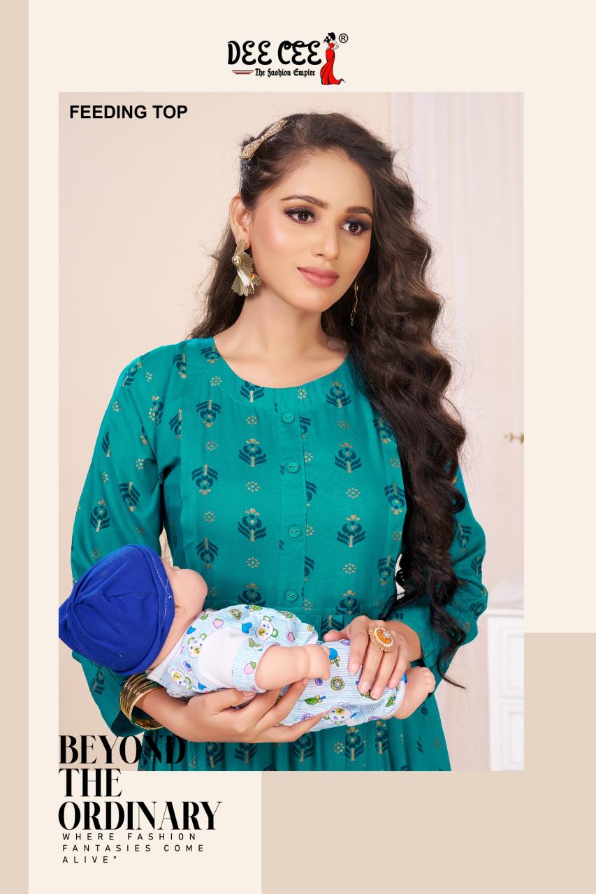 Deecee Sri catalog kurtis for feeding india