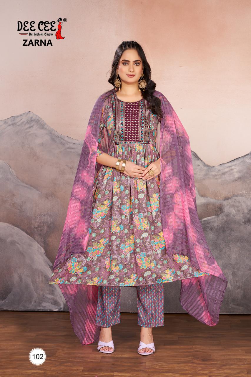 Deecee Zarna catalog designer kurtis ebay india