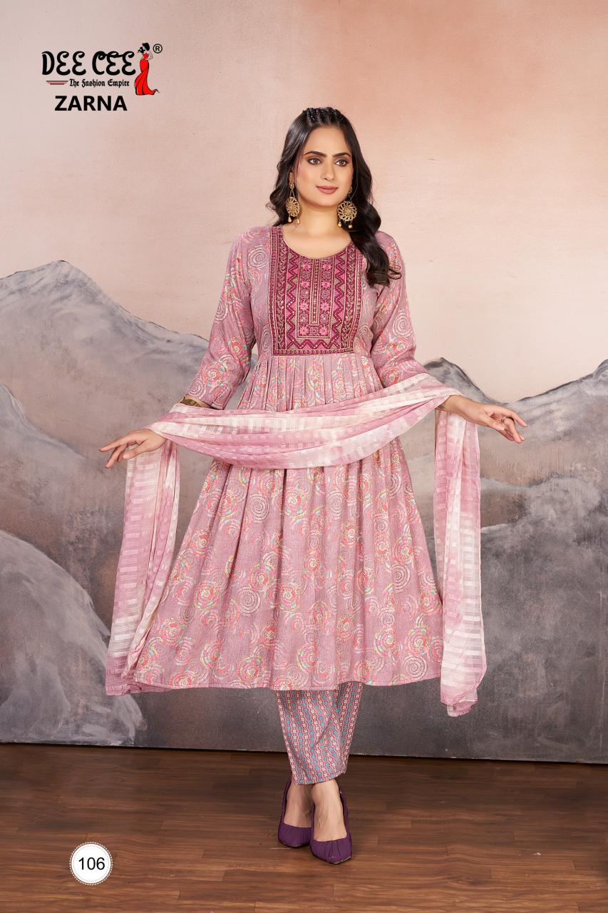 Deecee Zarna catalog designer kurtis ebay india