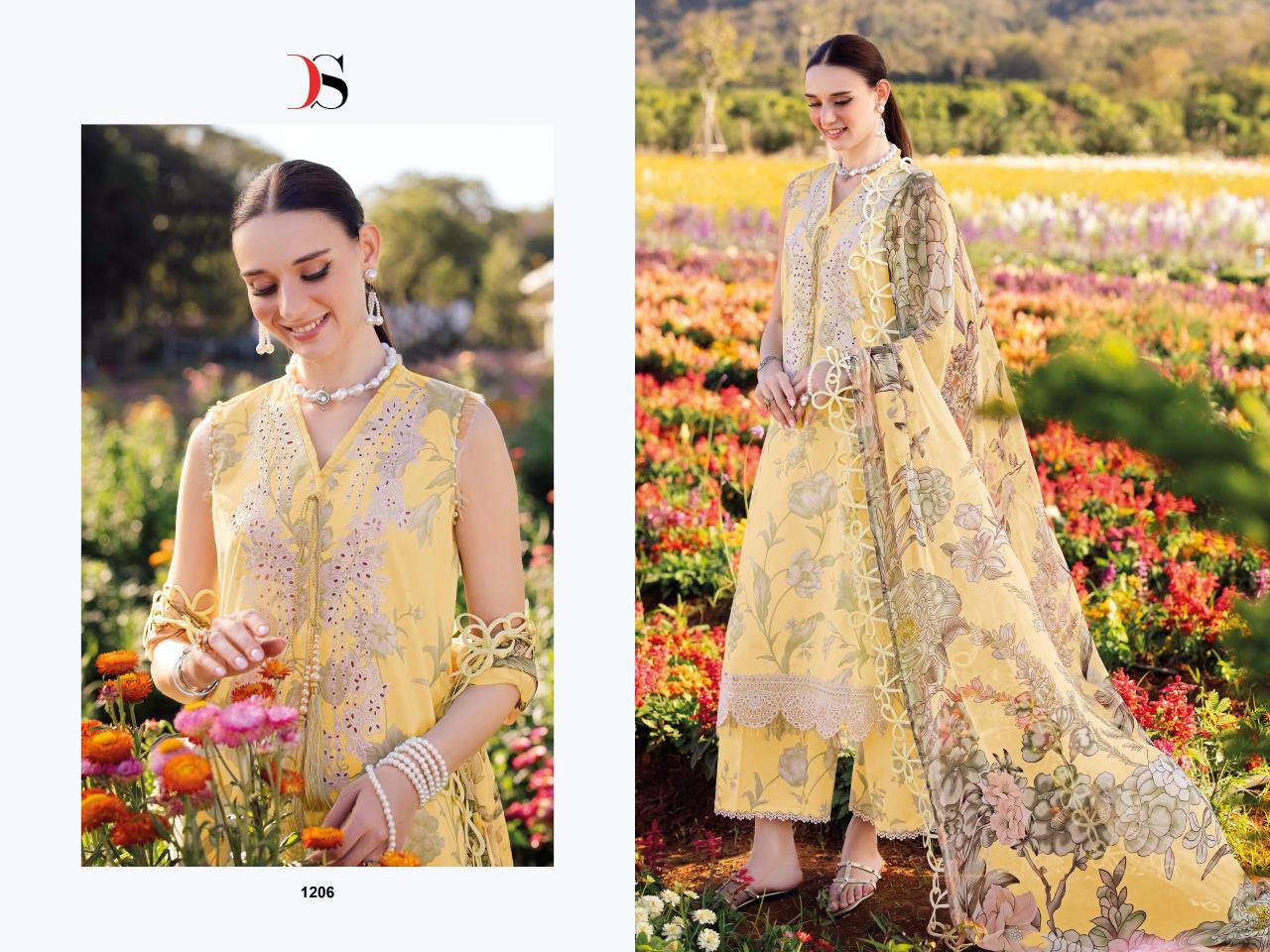 Deepsy Jade Urban 25 Vol 3 catalog Chiffon Dupatta wholesale pakistani suite