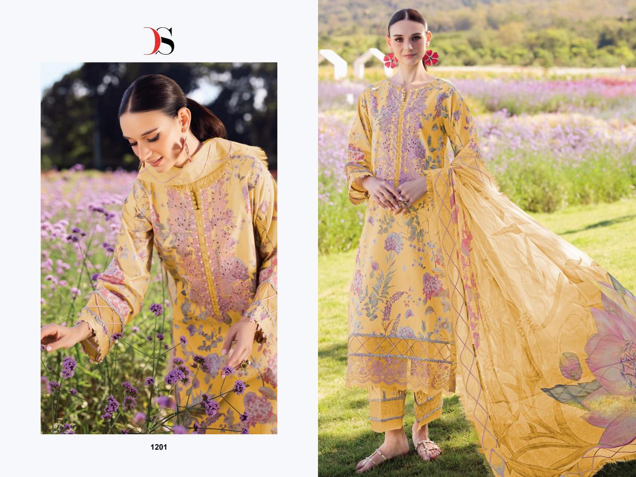 Deepsy Jade Urban 25 Vol 3 catalog Chiffon Dupatta wholesale pakistani suite
