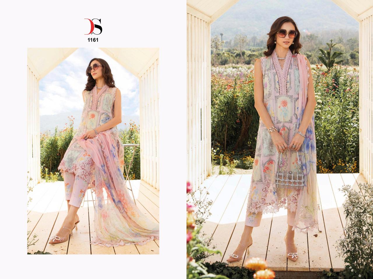 Deepsy Maria B Mprints 25 Catalog Cotton Dupatta wholesale ladies salwar kameez