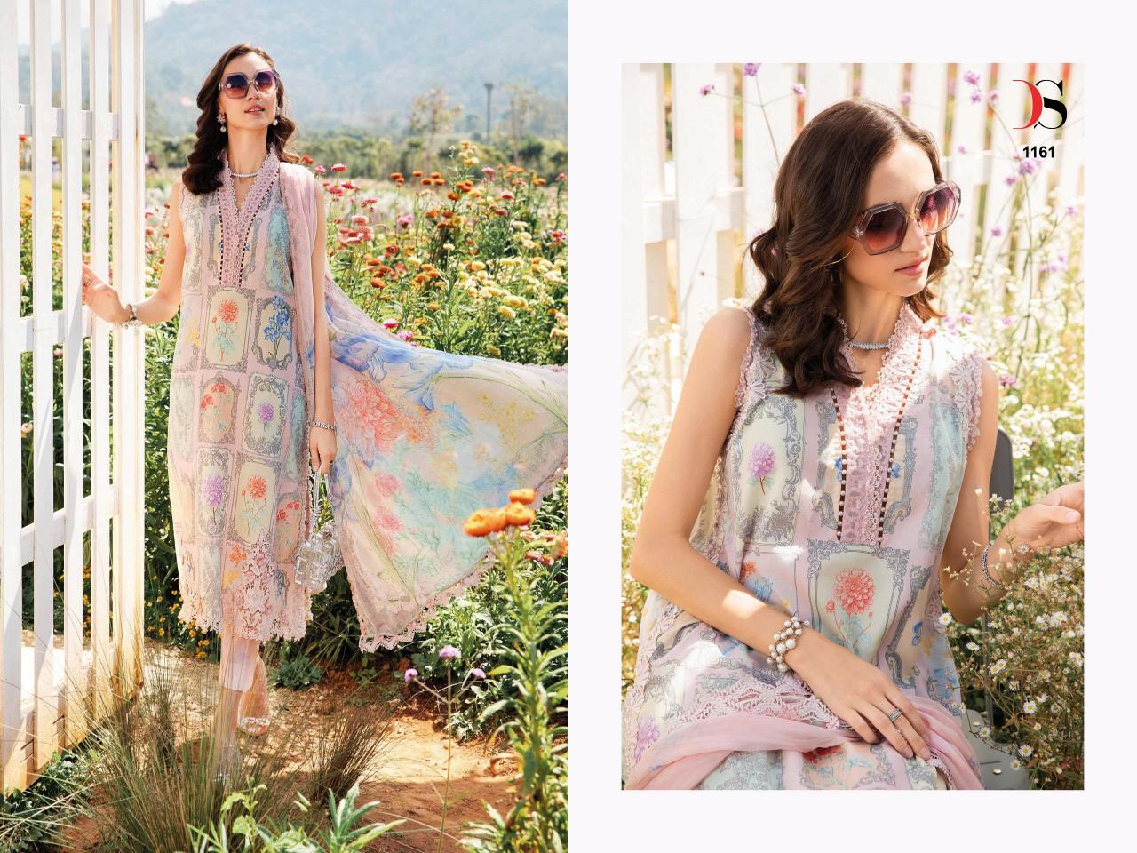 Deepsy Maria B Mprints 25 Catalog Cotton Dupatta wholesale ladies salwar kameez