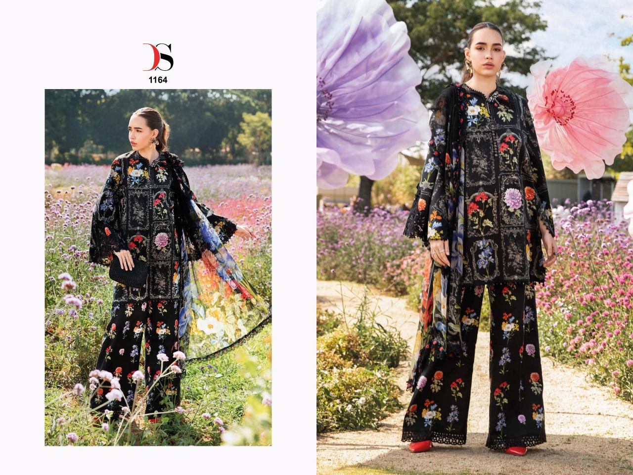 Deepsy Maria B Mprints 25 Catalog Cotton Dupatta wholesale ladies salwar kameez