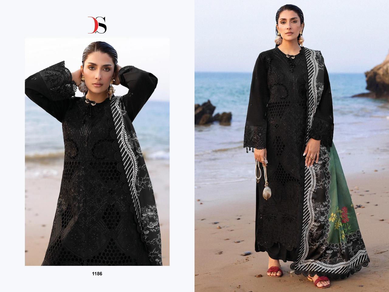 Deepsy Sirene Luxury Lawn 25 Vol 2 Catalog pakistani suit designs work