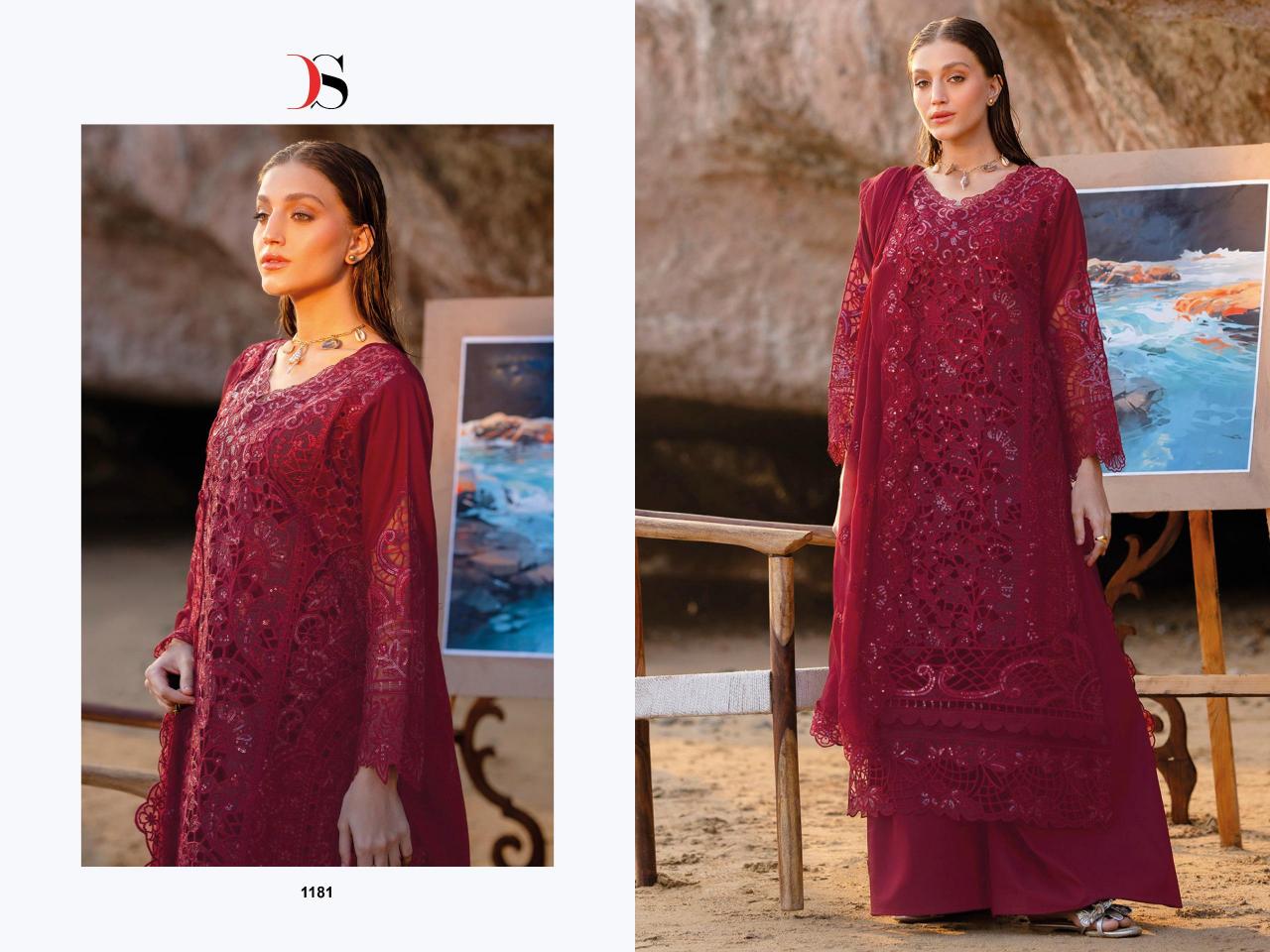 Deepsy Sirene Luxury Lawn 25 Vol 2 Catalog pakistani suit designs work