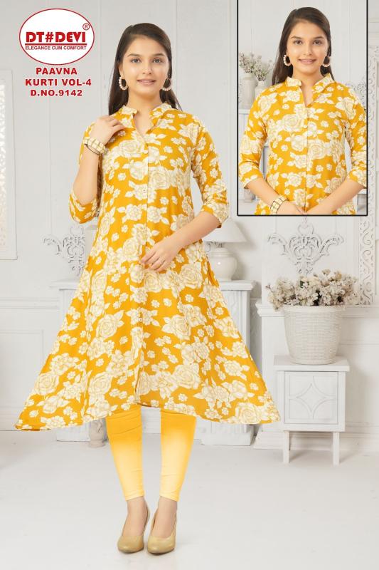 Dt Devi Paavna Vol 4 9142 catalog kids wear wholesaler in near kolkata 