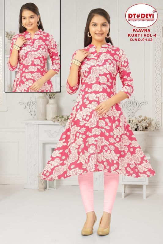 Dt Devi Paavna Vol 4 9142 catalog kids wear wholesaler in near kolkata 