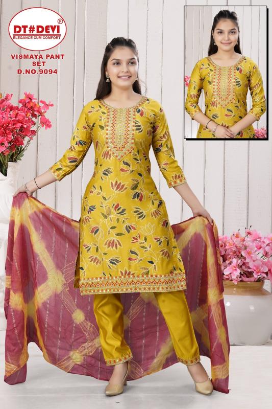 Dt Devi Vismaya 9094 catalog wholesale kids wear com
