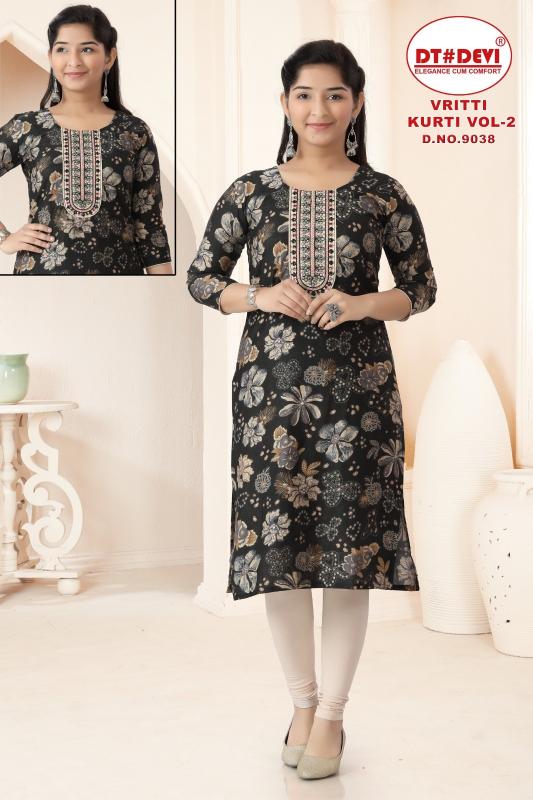 Dt Devi Vritti vol 2 9038 catalog kids wear wholesale indore