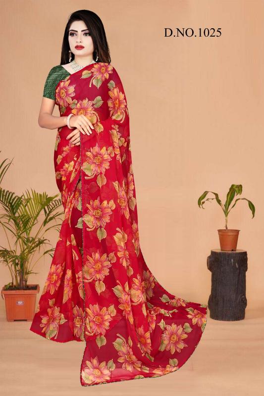 Ethosari Janvi catalog printed saree wholesale 
