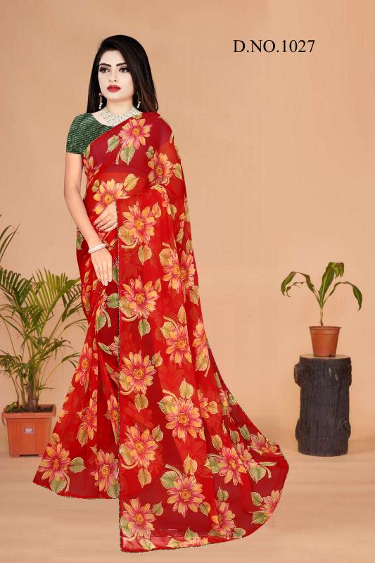 Ethosari Janvi catalog printed saree wholesale 