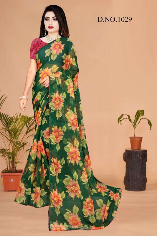 Ethosari Janvi catalog printed saree wholesale 