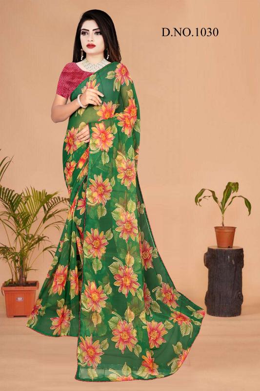 Ethosari Janvi catalog printed saree wholesale 