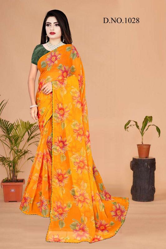 Ethosari Janvi catalog printed saree wholesale 