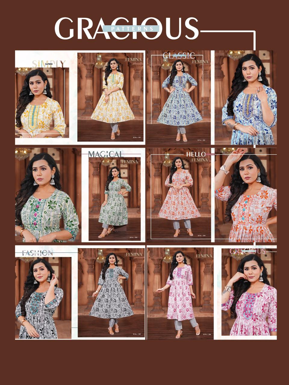 Felocity Femina catalog indian kurti online usa