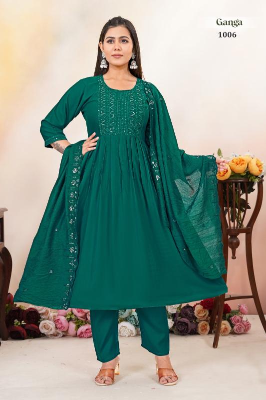 Felocity Ganga catalog indian kurti woman