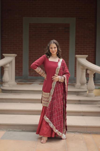 Felocity L 9209 catalog sharara kurti online india