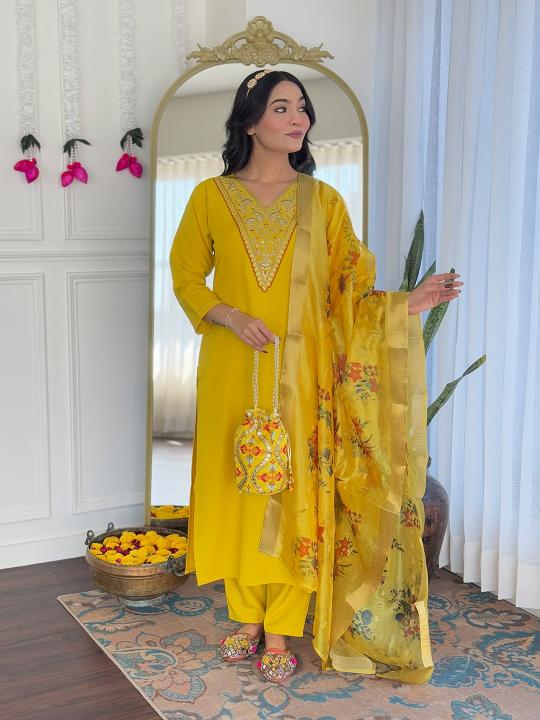 Felocity Lucy catalog indian yellow kurti designs