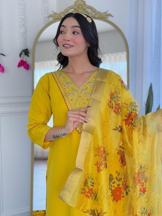 Felocity Lucy catalog indian yellow kurti designs