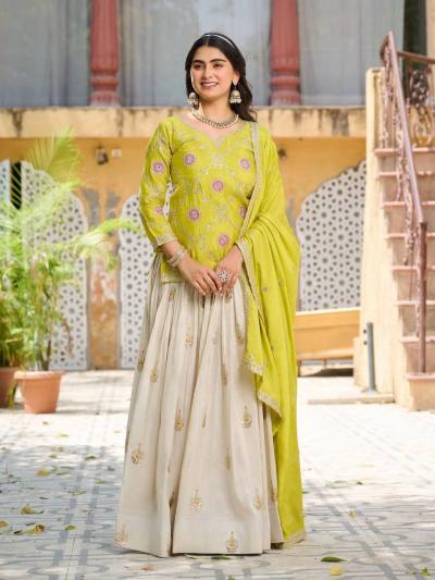 Felocity Luna Vol 54 catalog indian kurti with skirt