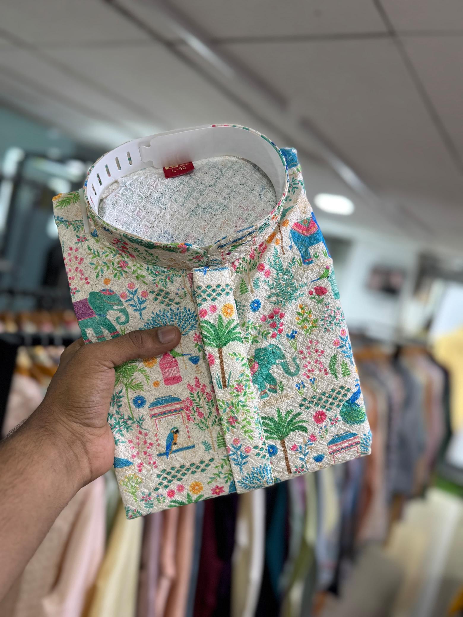 Felocity Meraki catalog party wear mens kurtis online india