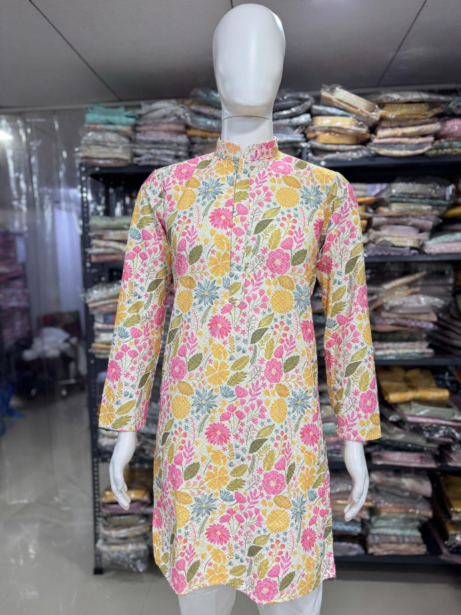 Felocity Meraki catalog party wear mens kurtis online india