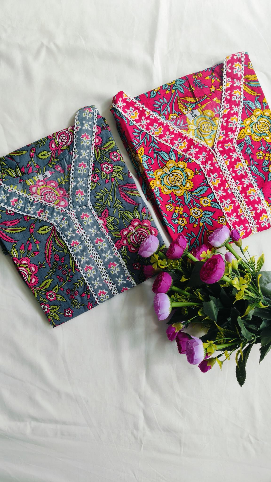 Felocity Premium Cotton vol 4 catalog jaipuri short kurtis wholesale
