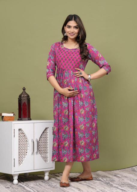 Felocity pure cotton vol 12 buy maternity kurtis online india