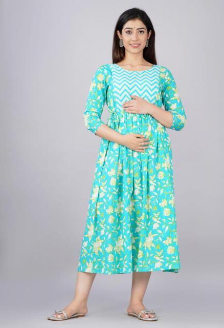 Felocity pure cotton vol 16 catalog maternity anarkali kurtis
