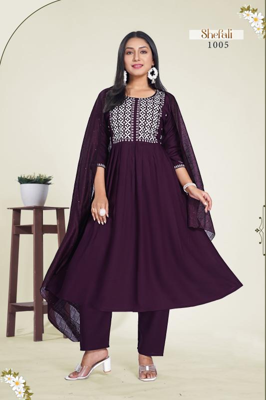 Felocity Shefali Catalog indian kurti design