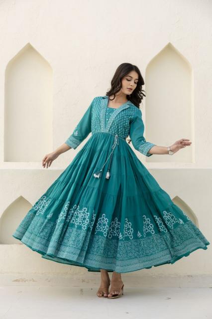 Felocity TTT P 334 catalog jaipuri anarkali kurti india