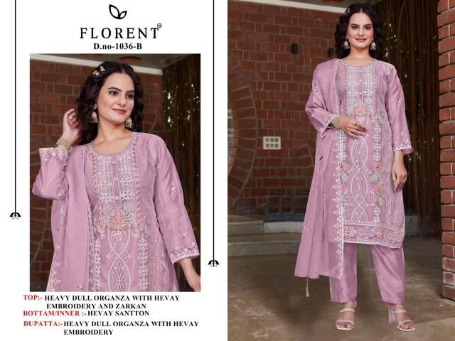 Florent 1036 ABCD Catalog akbar aslam pakistani suit wholesalers
