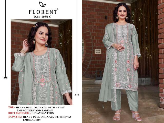 Florent 1036 ABCD Catalog akbar aslam pakistani suit wholesalers