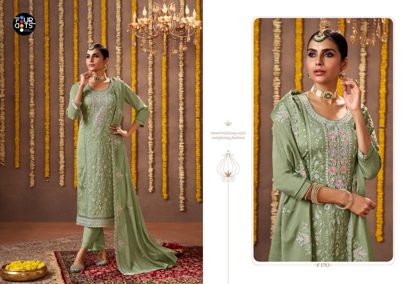 Fourdots Sharvani catalog wholesale dress material high quality