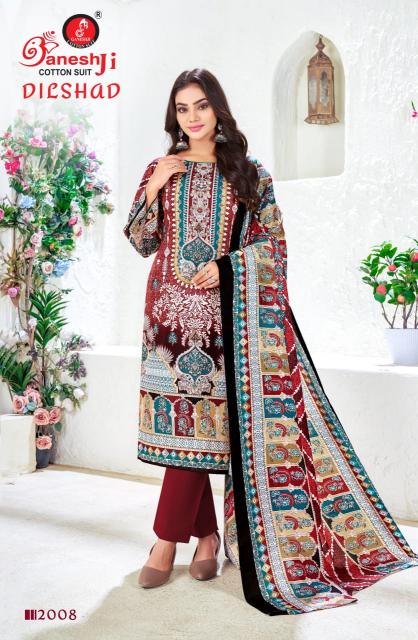 Ganeshji Dilshad Vol-02 – Karachi Dress Material - Wholesale Catalog