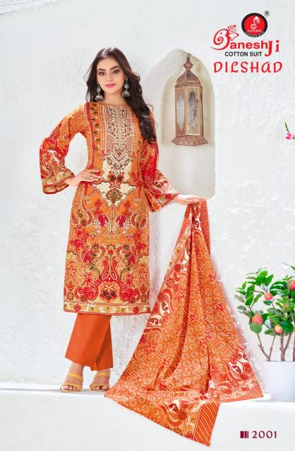 Ganeshji Dilshad Vol-02 – Karachi Dress Material - Wholesale Catalog
