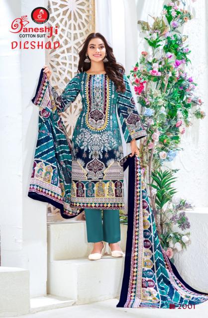 Ganeshji Dilshad Vol-02 – Karachi Dress Material - Wholesale Catalog
