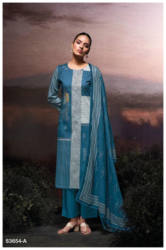 Ganga Afira 3654 catalog salwar kameez wholesale market in kolkata