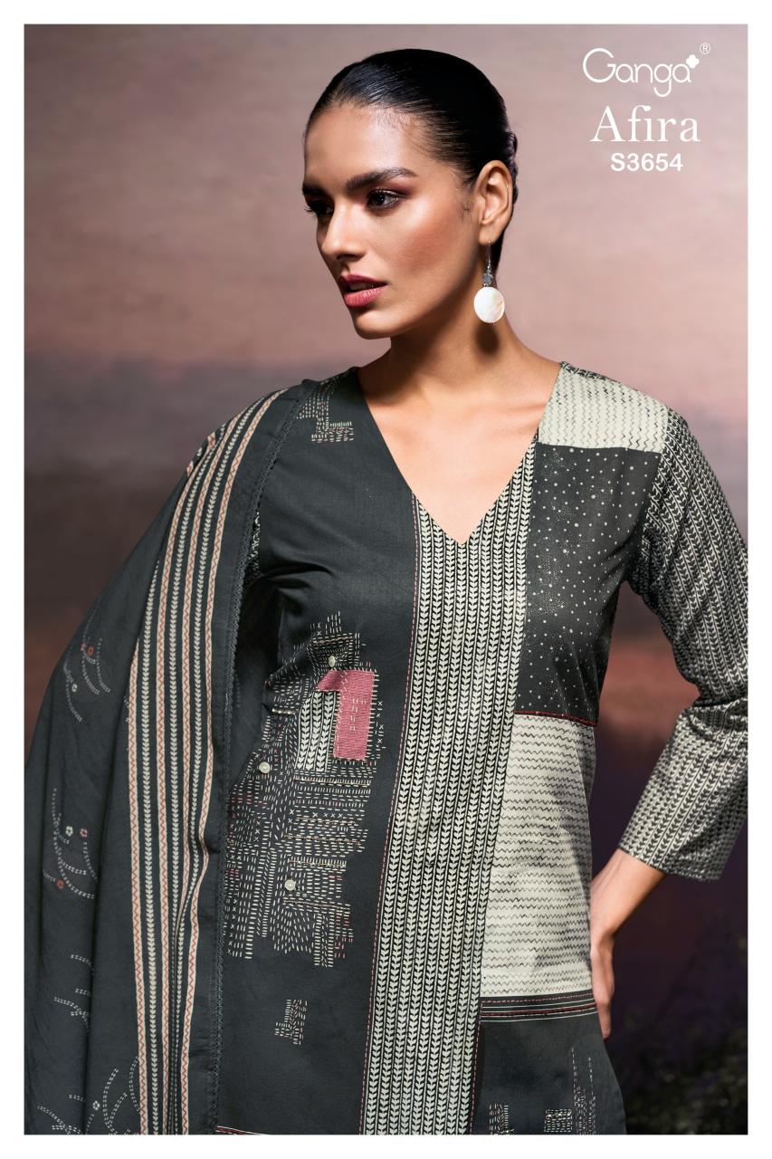 Ganga Afira 3654 catalog salwar kameez wholesale market in kolkata
