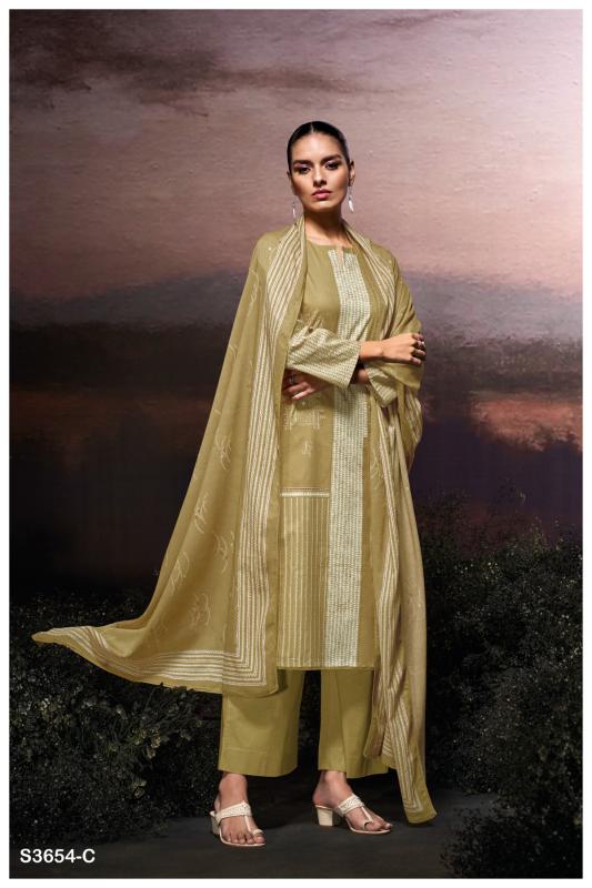 Ganga Afira 3654 catalog salwar kameez wholesale market in kolkata