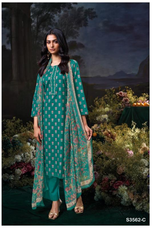 Ganga Anushree 3562 catalog wholesale salwar kameez in usa