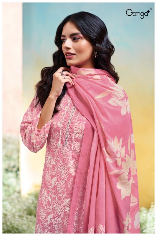 Ganga Anvee 3630 catalog salwar kameez designs catalogue surat